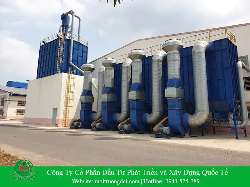 Dịch vụ xử lý khí thải - Công Ty Cổ Phần Đầu Tư Phát Triển Và Xây Dựng Quốc Tế